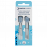 Set 2 capete pentru periutele de dinti electrice pentru copii Nordics, Compatibile cu modelele CA078, CA2610 si CA910, Peri moi DuPont, Albastru