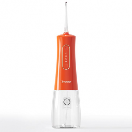 Dus dentar Iris Nordics Expert IA55O, 340 ml, 7 moduri, 4 intensitati ale jetului, IPX8, USB-C, Portocaliu