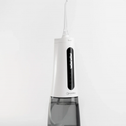 Irisă dentară Nordics Expert EA139B, 300 ml, 5 moduri, 5 jeturi de aer, IPX7, duză rotativă la 360°, USB-C, negru