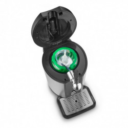 Dozator de bere cu racire CASO BeerMaster, 5 l, Negru/Argintiu
