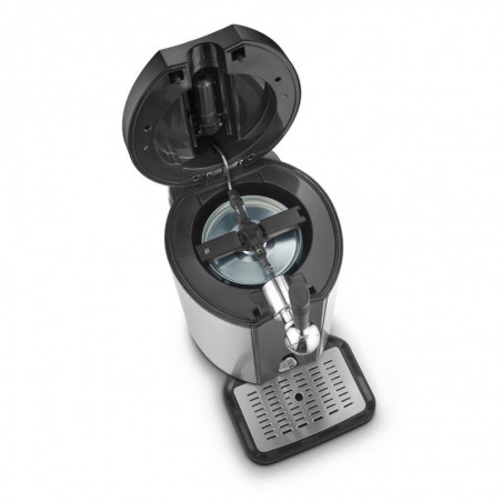 Dozator de bere cu racire CASO BeerMaster, 5 l, Negru/Argintiu