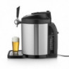 Dozator de bere cu racire CASO BeerMaster, 5 l, Negru/Argintiu