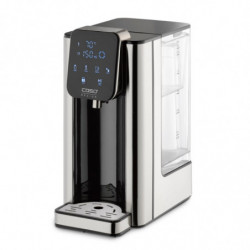 Dozator de apa fierbinte Caso HW 660 1879, 2600 W, 2,7 l, 7 setari de temperatura, 40-100°C, Comanda tactila, Filtru, Negru/Inoxidabil