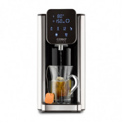 Dozator de apa fierbinte Caso HW 660 1879, 2600 W, 2,7 l, 7 setari de temperatura, 40-100°C, Comanda tactila, Filtru, Negru/Inoxidabil