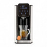 Dozator de apa fierbinte Caso HW 660 1879, 2600 W, 2,7 l, 7 setari de temperatura, 40-100°C, Comanda tactila, Filtru, Negru/Inoxidabil