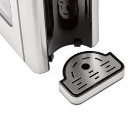 Dozator de apa fierbinte Caso HW 660 1879, 2600 W, 2,7 l, 7 setari de temperatura, 40-100°C, Comanda tactila, Filtru, Negru/Inoxidabil