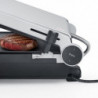 Grătar electric 3 în 1 Caso Germany SteakMaster Pro, 2000 W, 34 x 24 cm, 80-240 °C, acoperire ceramică, cronometru, comandă tactilă, inox/negru
