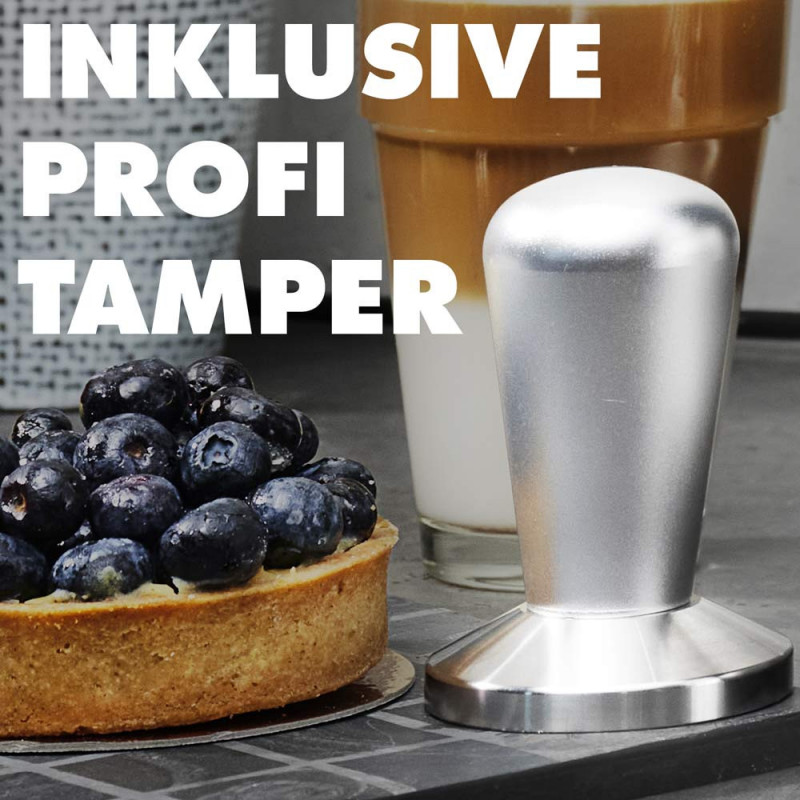 Mașină de espresso Gastroback Espresso Barista Pro 42616, 1550 W, 15 bari, 2,8 l, ULKA, PID, 30 de niveluri de măcinare, oțel inoxidabil