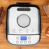 Mașină de pâine Gastroback Design Pro 42822, 500 W, 500-750-1000 g, 19 programe, vas antiaderent, 7 tipuri de pâine, 3 niveluri de coacere, negru