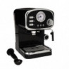 Mașină de espresso de design Gastroback Basic 42615, 1100 W, 15 bari, 1,25 l, încălzitor de cești, piese detașabile, port-filtru, negru