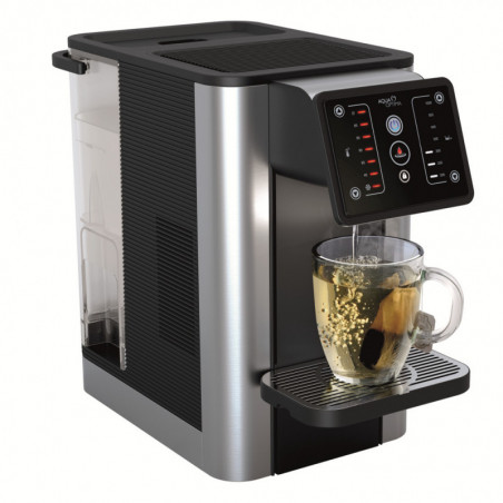 Dispenser de apă caldă și rece Aqua Optima Aurora AUR001, filtru Evolve+, negru/inoxidabil
