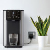 Dispenser de apă caldă și rece Aqua Optima Aurora AUR001, filtru Evolve+, negru/inoxidabil