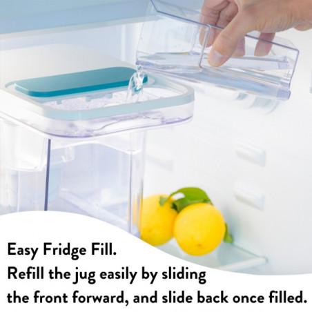 Dispenser de apă filtrată Aqua Optima Perfect Pour WD1003, 8,2 l, filtrare în 5 etape, fără BPA, Evolve+, alb/transparent
