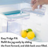 Dispenser de apă filtrată Aqua Optima Perfect Pour WD1003, 8,2 l, filtrare în 5 etape, fără BPA, Evolve+, alb/transparent