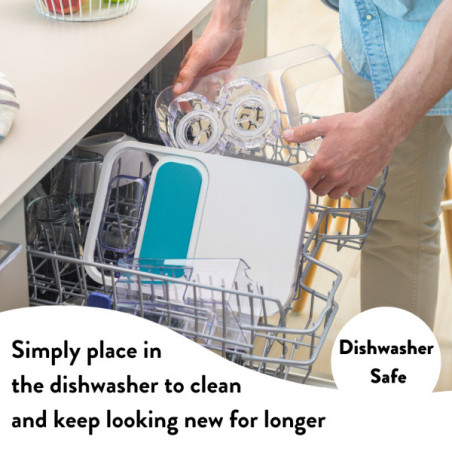 Dispenser de apă filtrată Aqua Optima Perfect Pour WD1003, 8,2 l, filtrare în 5 etape, fără BPA, Evolve+, alb/transparent