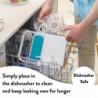 Dispenser de apă filtrată Aqua Optima Perfect Pour WD1003, 8,2 l, filtrare în 5 etape, fără BPA, Evolve+, alb/transparent