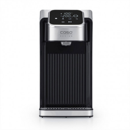 Dozator de apa fierbinte Caso HW 770 Advanced, 2600 W, 2,7 l, 13 setari de temperatura, 40-100°C, Memorie, Comanda tactila, Filtru, Negru/Inoxidabil