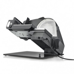 Mașină de tăiat cârnați Graef Master M95, 170 W, 0-20 mm, lamă de 170 mm, oțel inoxidabil, accesoriu combinat, negru