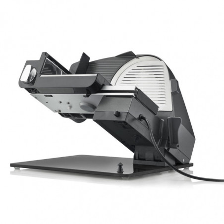 Mașină de tăiat cârnați Graef Master M95, 170 W, 0-20 mm, lamă de 170 mm, oțel inoxidabil, accesoriu combinat, negru