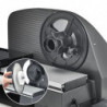 Mașină de tăiat cârnați Graef Master M95, 170 W, 0-20 mm, lamă de 170 mm, oțel inoxidabil, accesoriu combinat, negru