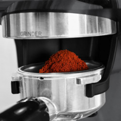 Mașină de espresso Gastroback Advanced Urban Duo 42627, 3000 W, 15 bari, 30 de niveluri de măcinare, Dual Thermoblock, Pre-brew, manometru, negru