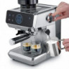 Mașină de espresso Caso EspressoGourmet&Grind, 1500 W, 20 bari, 1,8 l, Ulka, preinfuzie, Cold Brew, comandă tactilă, râșniță, portafiltru, oțel inoxidabil