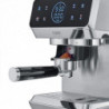 Mașină de espresso Caso EspressoGourmet&Grind, 1500 W, 20 bari, 1,8 l, Ulka, preinfuzie, Cold Brew, comandă tactilă, râșniță, portafiltru, oțel inoxidabil