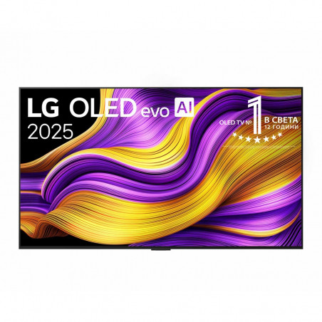 Smart televizor LG OLED55G51LW, 4K Ultra HD 3840 x 2160, 55", Clasa E, Tandem OLED, Smart TV, Dolby Vision, AI Upscaling, webOS, Negru
