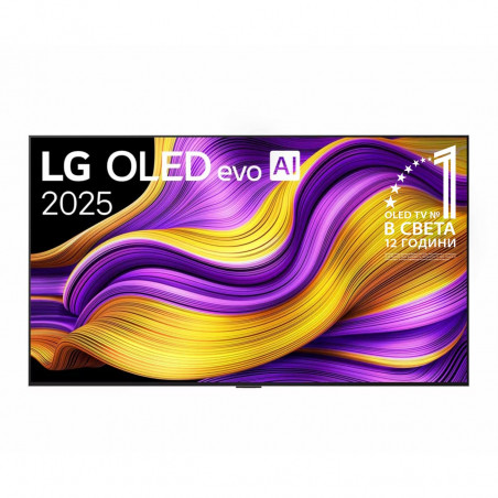 Smart televizor LG OLED65G51LW, 4K Ultra HD 3840 x 2160, 65", Clasa E, Tandem OLED, Dolby Vision, AI Upscaling, webOS, Negru
