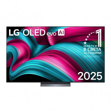 Smart televizor LG OLED65C51LA, 4K Ultra HD 3840 x 2160, 65", Clasa F, OLED, Dolby Vision, AI Upscaling, webOS, Negru