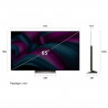 Smart televizor LG OLED65C51LA, 4K Ultra HD 3840 x 2160, 65", Clasa F, OLED, Dolby Vision, AI Upscaling, webOS, Negru