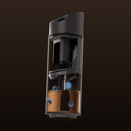 Aspirator vertical și mop Dreame H12 Pro FlexReach HHR44A, 400 W, 18 000 Pa, 50 min, 4 moduri, Spălare la 90 °C, Autocurățare și autosuscare, Ecran LED, Negru