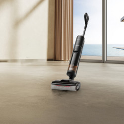 Aspirator vertical și mop Dreame H12 Pro FlexReach HHR44A, 400 W, 18 000 Pa, 50 min, 4 moduri, Spălare la 90 °C, Autocurățare și autosuscare, Ecran LED, Negru