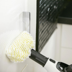Aparat de curățat cu abur Karcher SC 1 EasyFix, 1200 W, 0,2 l, 3 bari, 20 m², Încălzire în 3 minute, Protecție împotriva accesului copiilor, Alb/Negru