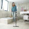 Aparat de curățat cu abur Karcher SC 1 EasyFix, 1200 W, 0,2 l, 3 bari, 20 m², Încălzire în 3 minute, Protecție împotriva accesului copiilor, Alb/Negru
