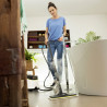 Aparat de curățat cu abur Karcher SC 3 Deluxe, 1900 W, 1 l, 3,5 bari, 75 m², Încălzire în 30 de secunde, indicator LED, Alb/Negru