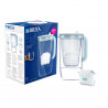 Cana filtrare apa Brita Maxtra PRO, 2,5 l, Indicator LED, Sticla borosilicata, Albastru deschis