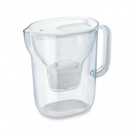 Cana filtrare apa Brita Style Essential XL, 2,3 litri, Indicator LED, Filtru Maxtra Pro, Alb