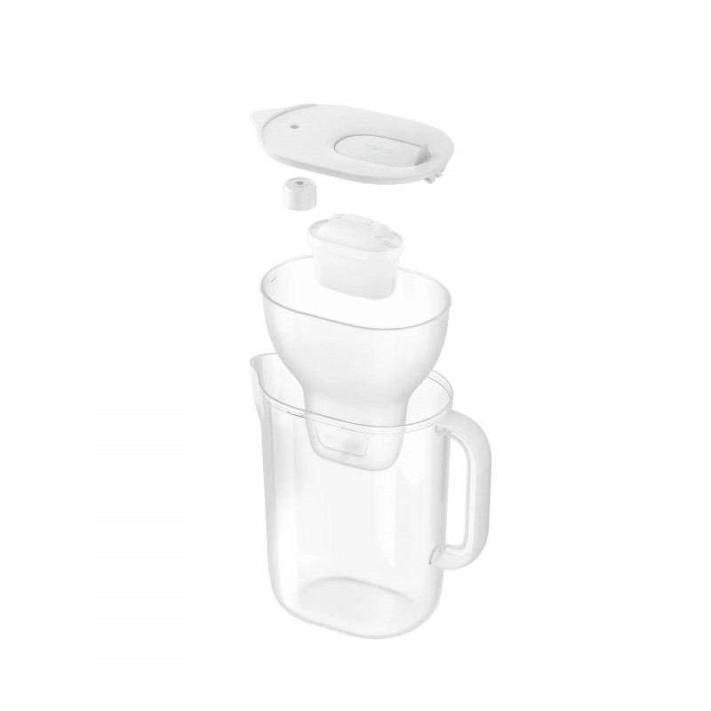 Cana filtrare apa Brita Style Essential XL, 2,3 litri, Indicator LED, Filtru Maxtra Pro, Alb