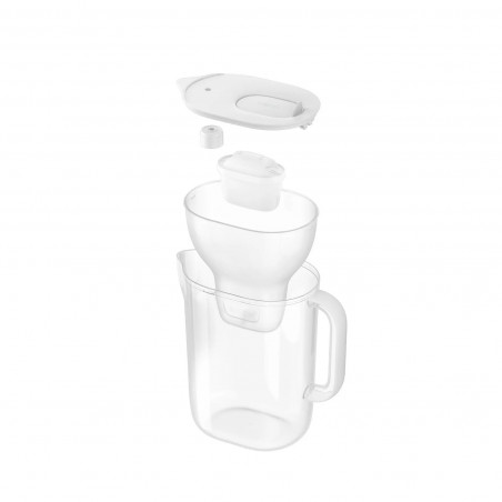 Cana filtrare apa Brita Style Essential XL, 2,3 litri, Indicator LED, Filtru Maxtra Pro, Alb
