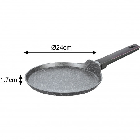 Se oale si tigai Klausberg KB 7832, 12 piese, Acoperire marmura, Inductie, Gri