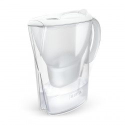 Cană de filtrare a apei Brita Marella Cool Memo, 2,4 l, indicator electronic Memo, filtru Maxtra Pro, fără BPA, alb