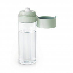 Sticlă filtrantă pentru apă Brita Fill & Go Vital, 600 ml, filtre MicroDisc, fără BPA, verde deschis