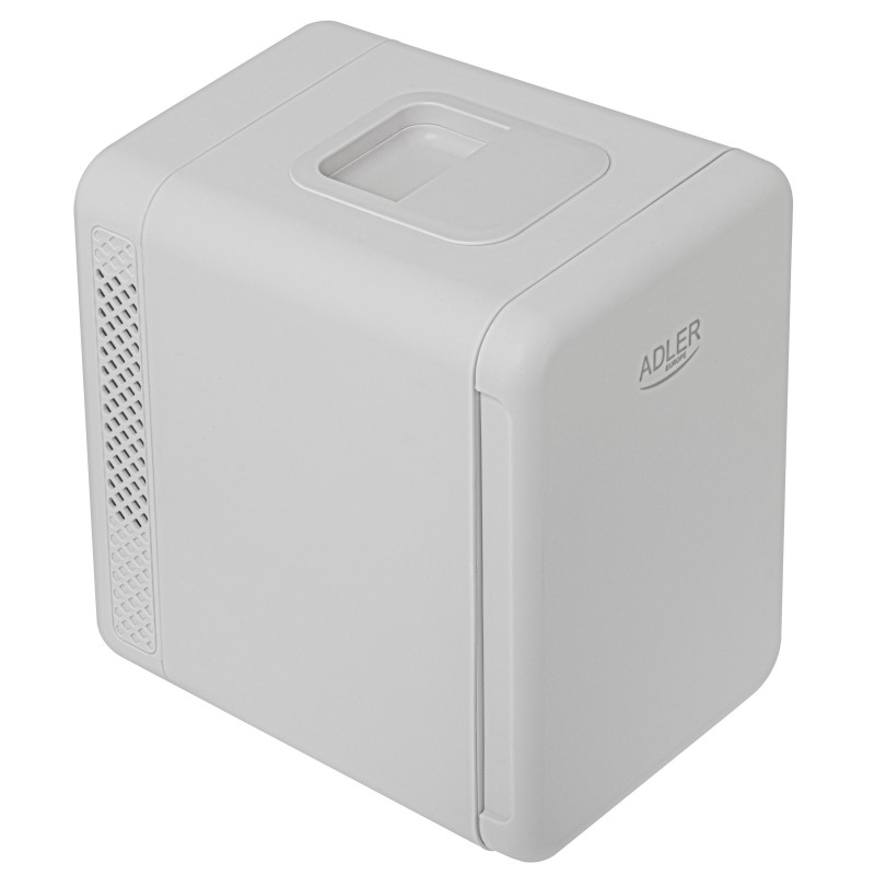 Mini-frigider Adler AD 8084, 42 W, 4 l, Peltier, Racire/Incalzire, Casa sau automobil, Raft mobil, Gri