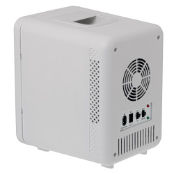 Mini-frigider Adler AD 8084, 42 W, 4 l, Peltier, Racire/Incalzire, Casa sau automobil, Raft mobil, Gri