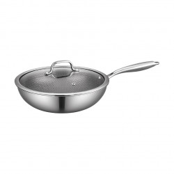 Tigaie wok cu capac Swiss...