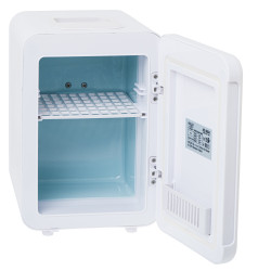 Mini-frigider Adler AD 8084, 42 W, 4 l, Peltier, Racire/ Incalzire, Casa sau automobil, Raft reglabil, Alb