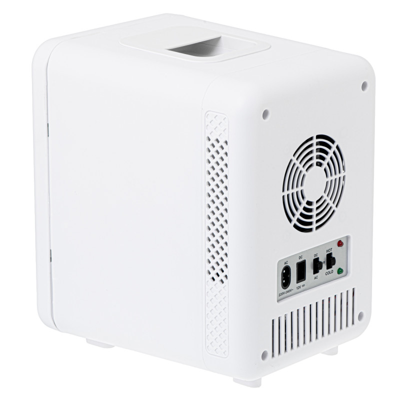 Mini-frigider Adler AD 8084, 42 W, 4 l, Peltier, Racire/ Incalzire, Casa sau automobil, Raft reglabil, Alb