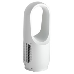 Ventilator de birou Adler AD 7343, Pana la 6 ore, 3 viteze, Afisaj LED, USB-C, Alb