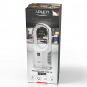 Ventilator de birou Adler AD 7343, Pana la 6 ore, 3 viteze, Afisaj LED, USB-C, Alb